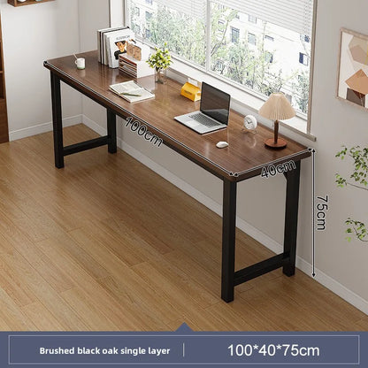 Compact Dining Table Study Desk, Narrow Space Saving Kitchen Table