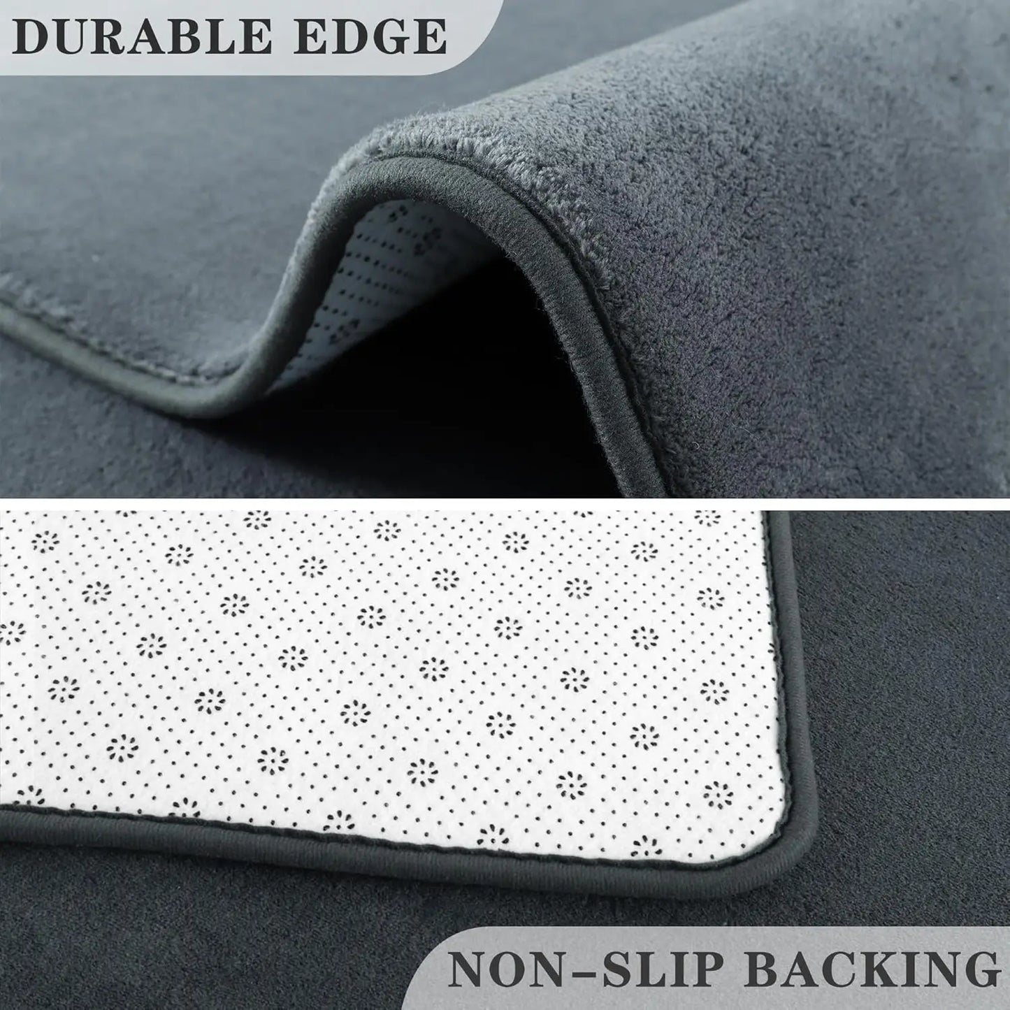 VIKAMA Modern Coral Velvet Carpet Soft Non-Slip Living Room Bedroom Carpet.