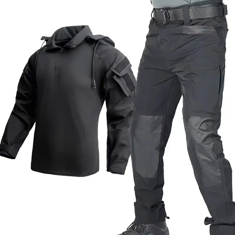 Outdoor Uniform Tactical Suits Wear Resistant