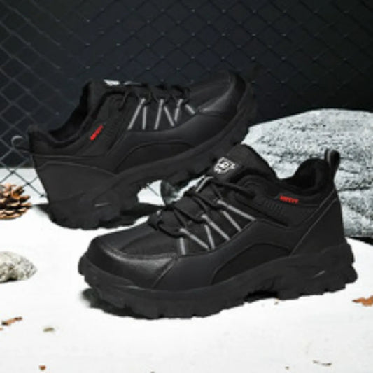 Outdoor Adventure Footwear Men Waterproof Anti Slip Hiking Boots.