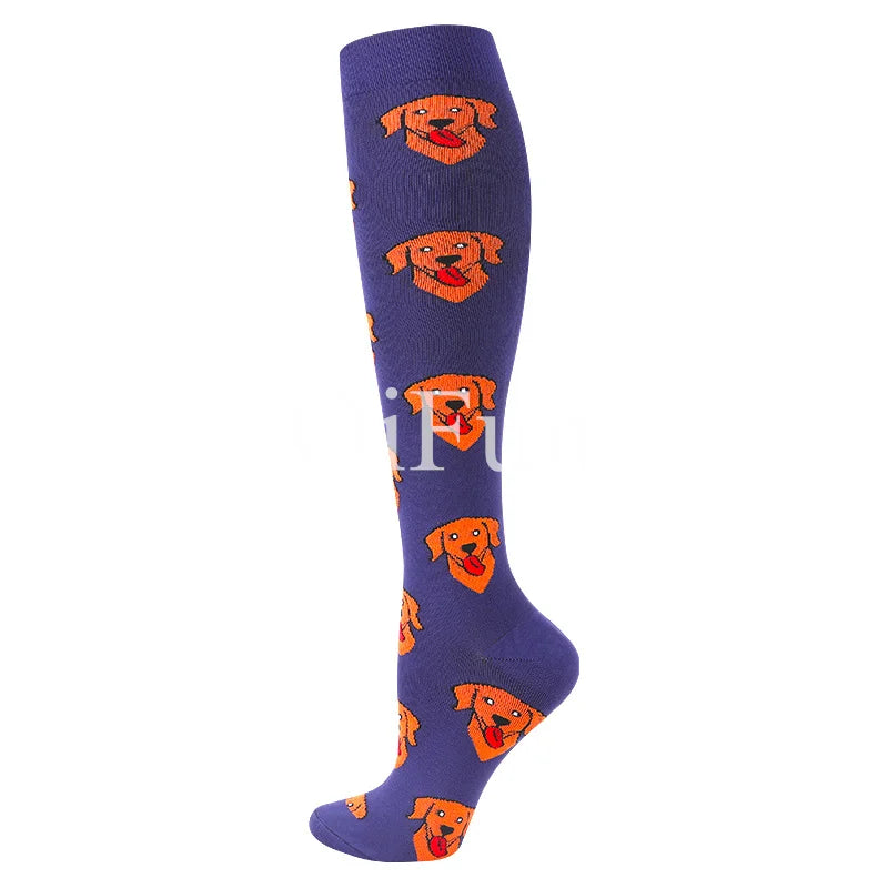 Men & Women New Compression Socks, Sports Socks ,Medical, Nursing, Edema, Diabetes, Varicose Veins ,Flight Travel Cycling Socks.