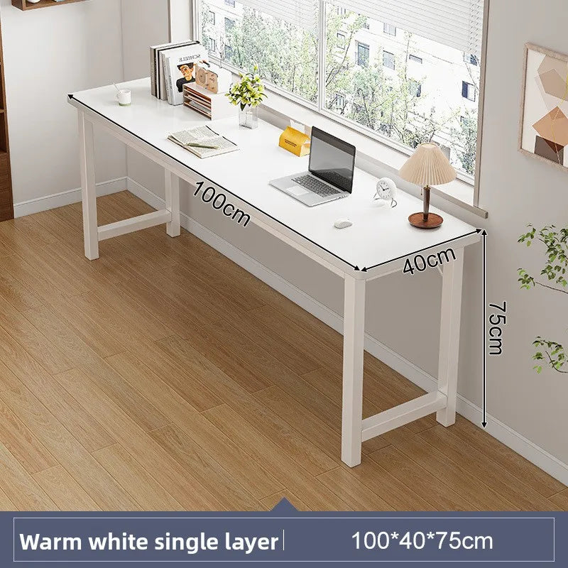 Compact Dining Table Study Desk, Narrow Space Saving Kitchen Table