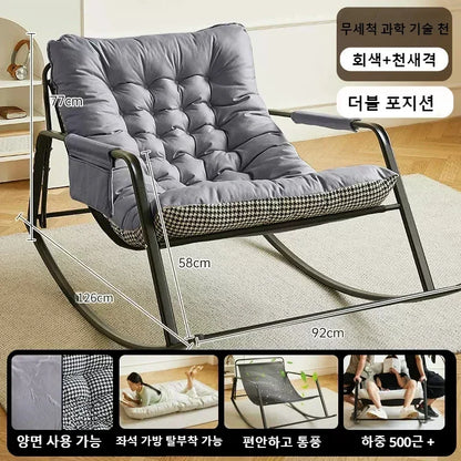 Double Chair with Cushion Sofas  Comfortable Lounge Chair