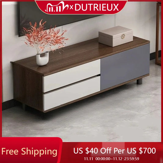 Living Room Luxury Tv Cabinet Vintage Elegant Display Tv Table.
