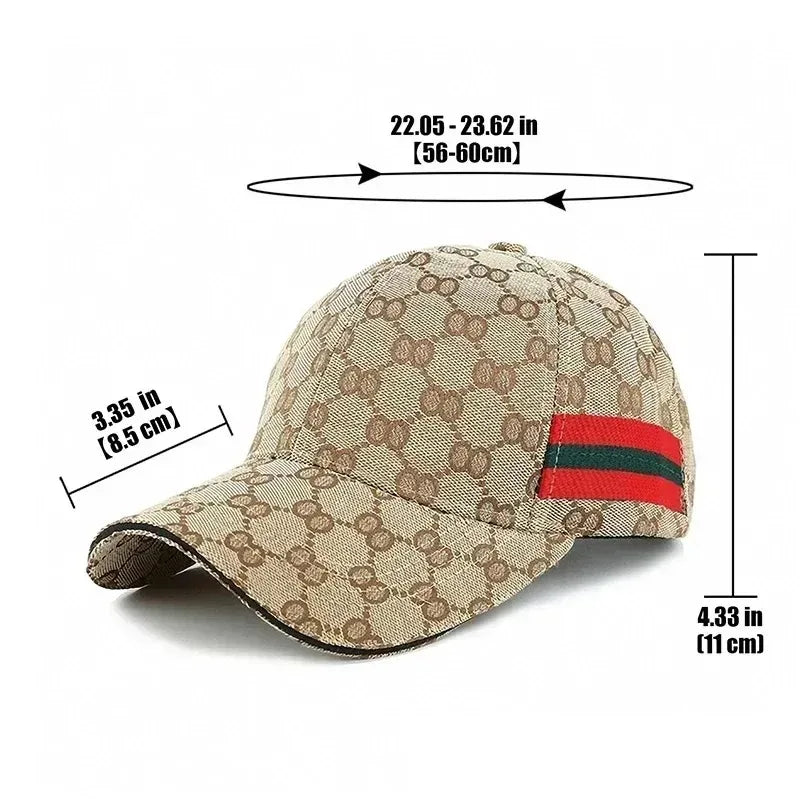 'Spring and autumn sun hat, four seasons big net celebrity baseball cap, all-match duck tongue.