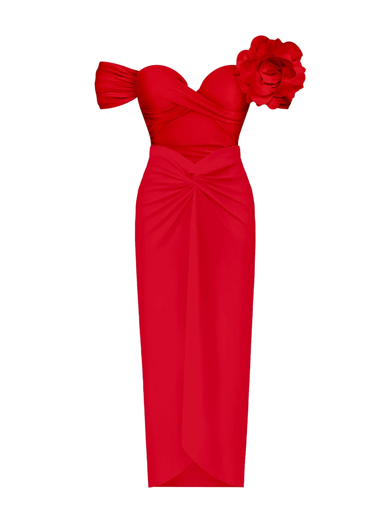 3D Flower Bikini Set  Low Waist Swimwear , Women Solid , Sexy Beach Wear Female.