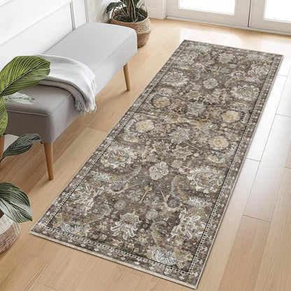 Stain & Water Resistant Non-Slip Rug for Living Room, Bedroom, Nursery