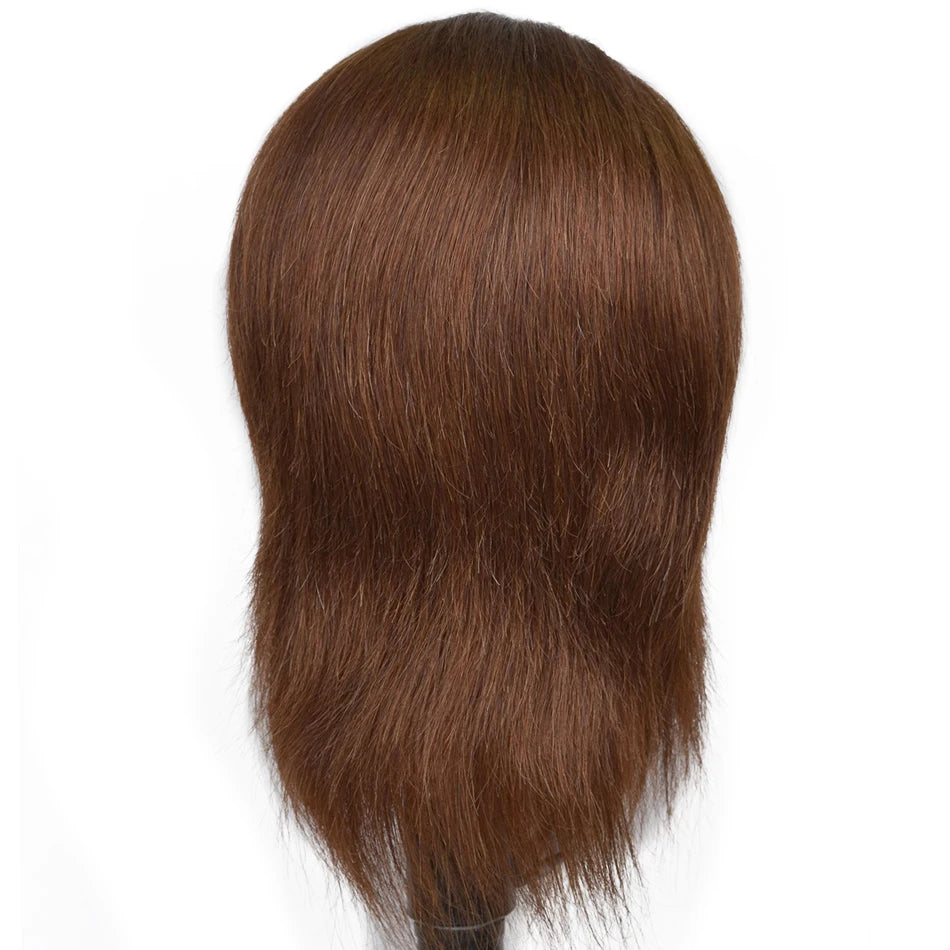 100% Real Human Hair Mannequin ,Styling Heads Cosmetology Practice Heads.