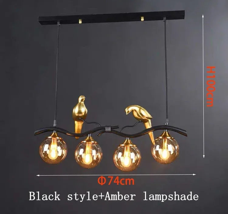 Dining room chandelier creative dining  atmosphere  lamp