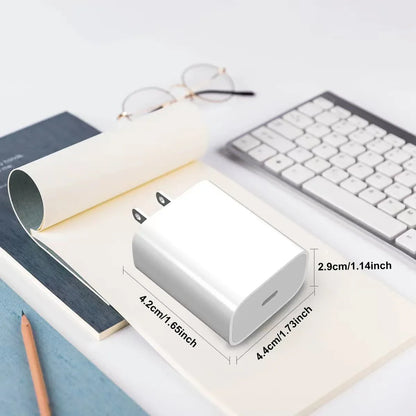 20W Fast Charger For iPhone 13 mini 12 11 pro  14 Pro Max Plus  USB Type C Fast Charging