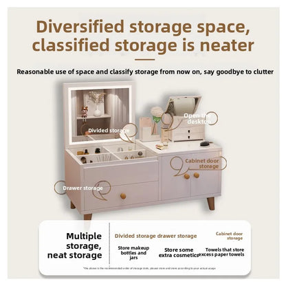 bay window dressing table makeup  cabinet