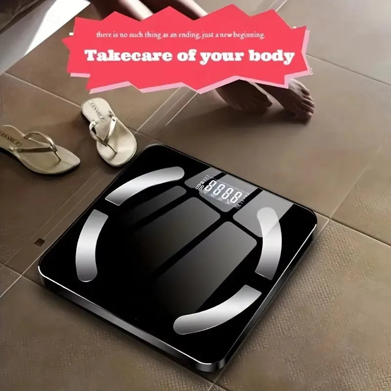 Digital Bathroom Scale with App Connectivity for Accurate Weight Measurement and Tracking