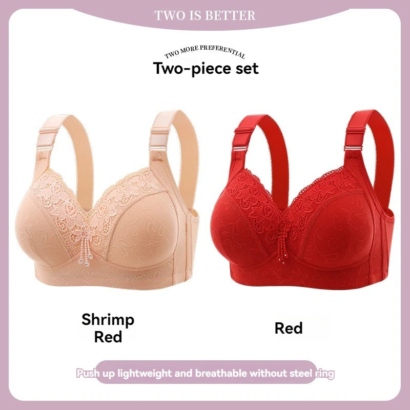 Women Lace Bras, Ultra-Thin Perspective Deep V Bra Plus Size Cup active bra.