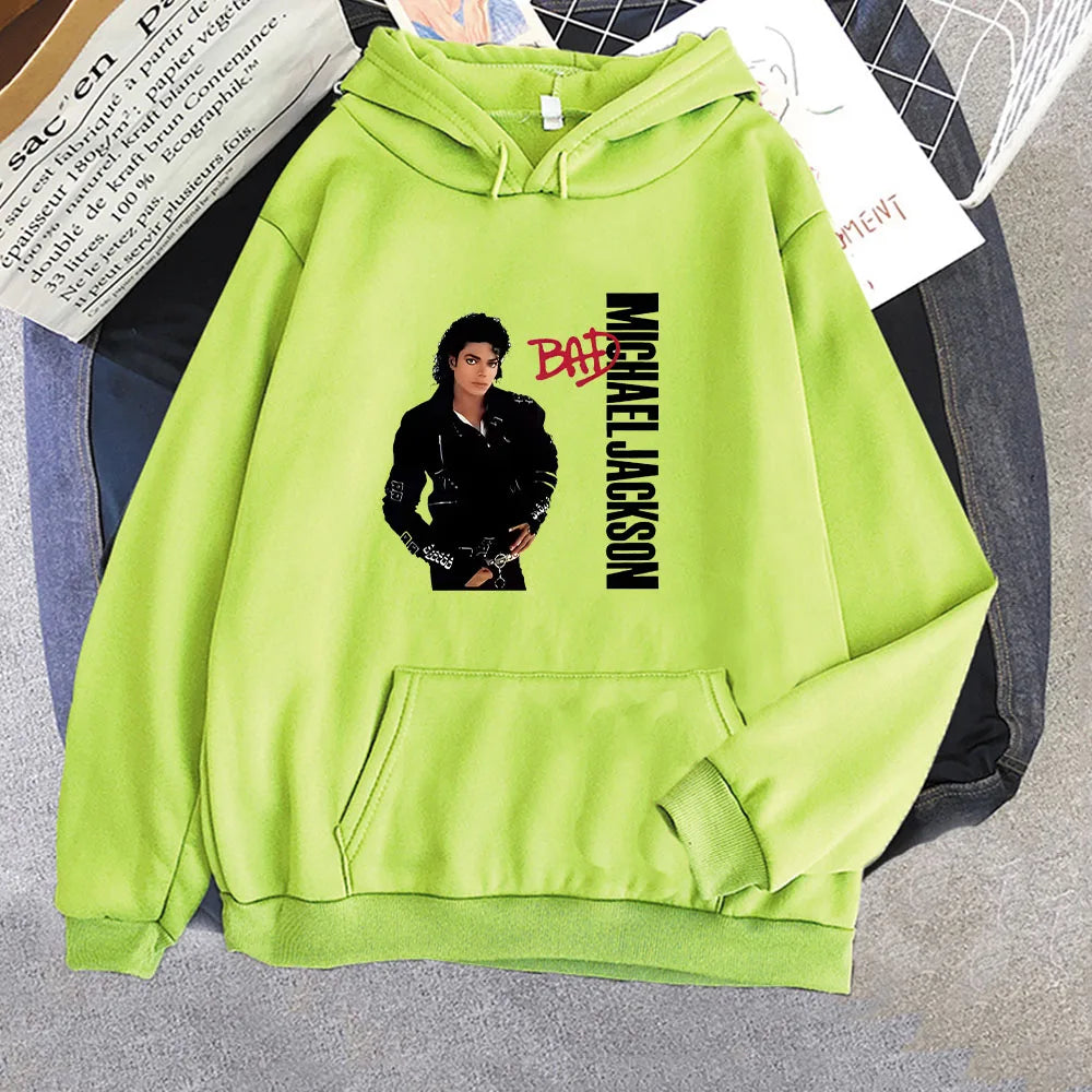 Michael Jackson Graphic Hoodies, Long-sleeved Fashion Sweatshirts for, Boys/girls Unisex Graphic Printing.