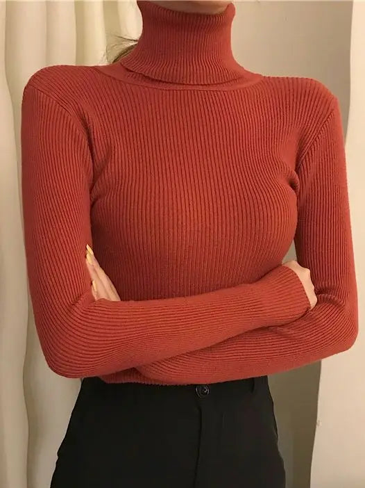 Women Fall Turtleneck Sweater, Cashmere Sweaters For Women 2025.
