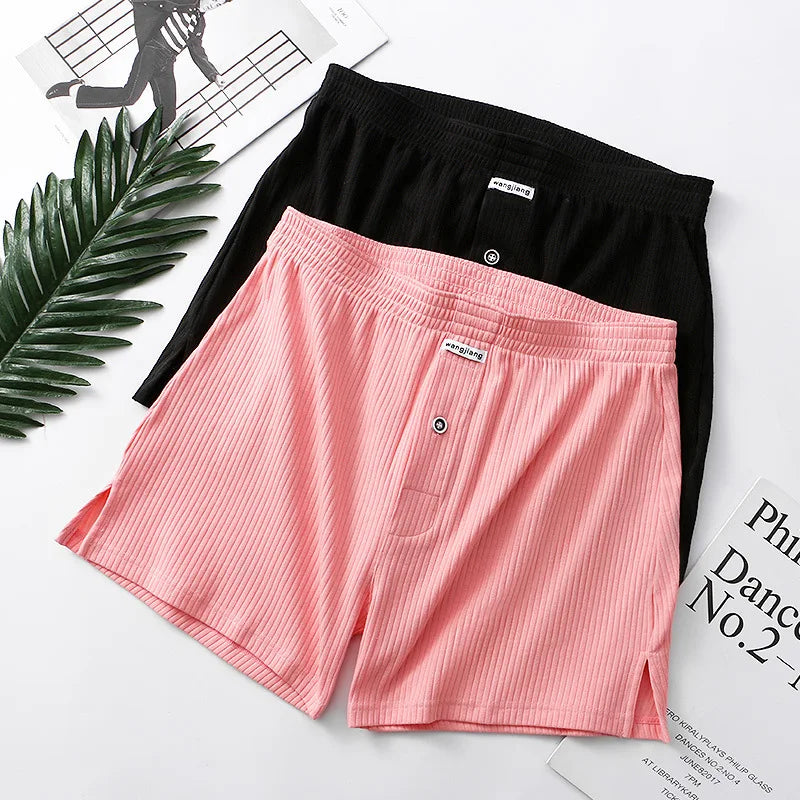 Sexy Men Cotton Boxer Briefs, Mesh Boxers Shorts.