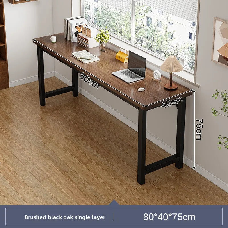 Compact Dining Table Study Desk, Narrow Space Saving Kitchen Table