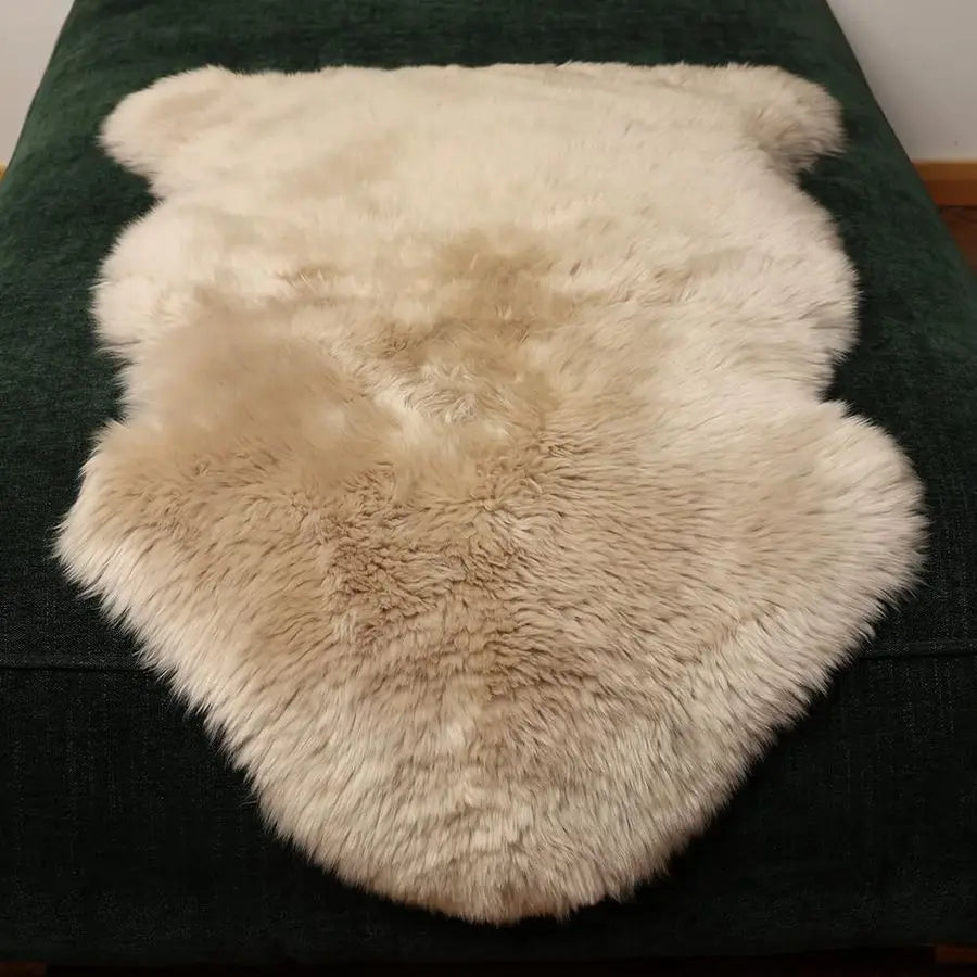 Genuine Sheepskin Area Rug Wool Rug Fur Carpet Fluffy Shaggy,Real Sheepskin Throw Lambskin.