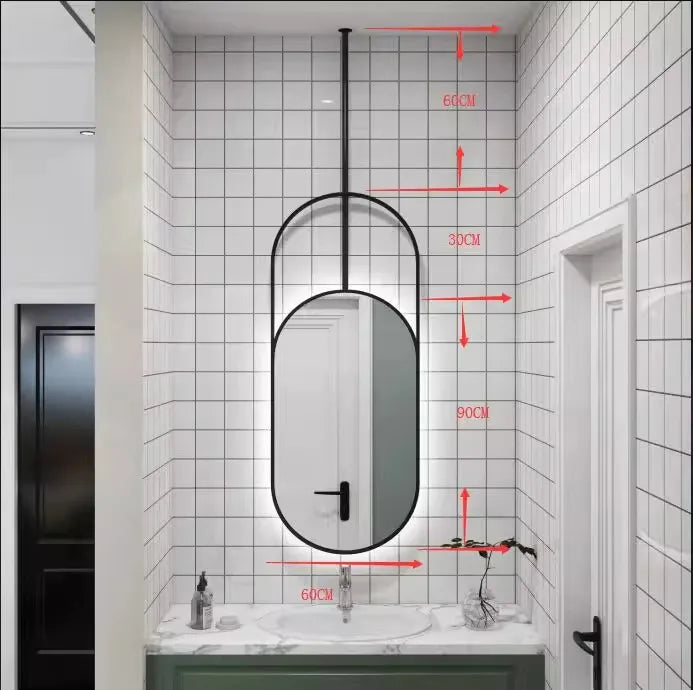 Room Decoration Wall Mirrors Bathroom ,Home Decorations, Custom Room Design