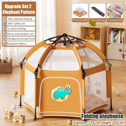 Portable Outdoor Camping Pop Up Tent , Indoor Kids Tents,  Baby Play House