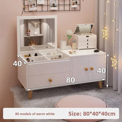 bay window dressing table makeup  cabinet