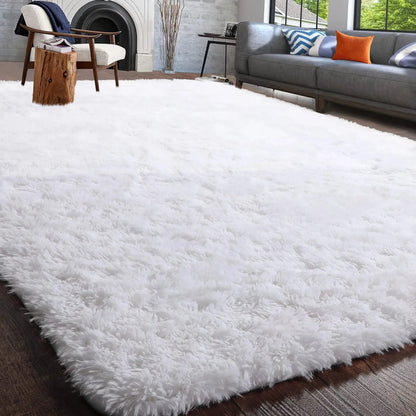 Fluffy    Area Rugs  Non Slip  for Hardwood Floors