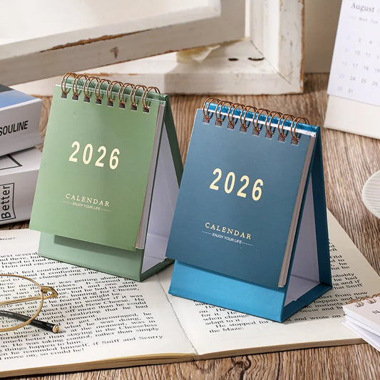 Calendrier simple 2026 – Petit calendrier de bureau.