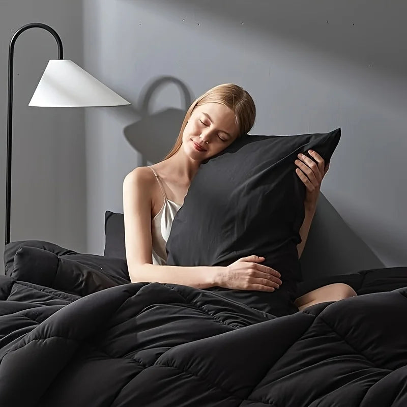 Full Size Bed Comforter Set  2/3 pcs,1 Comforter And 1/2 Pillow Shams