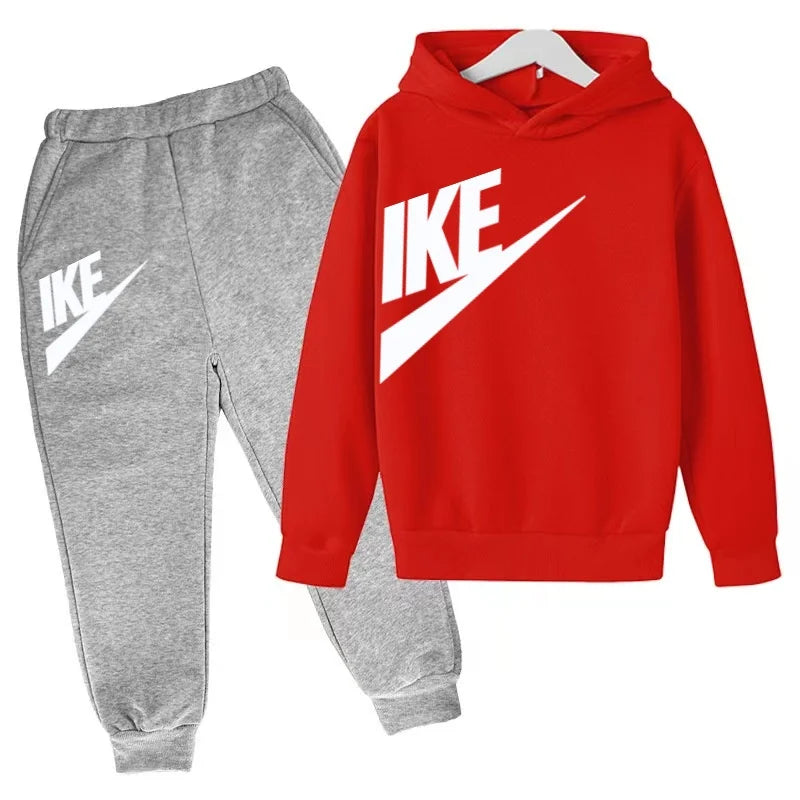 Children 3-12 Years Old Autumn Winter Hoodie Long-sleeved Boys Sweatshirt Girls Toddler Sports Coat.
