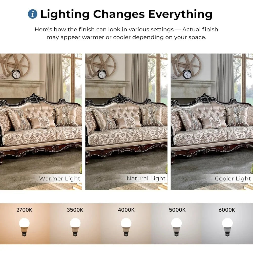 3-Piece Traditional Style Sofa Set, Fabric Upholstery with Button Tufted Back and Nail head Trim.