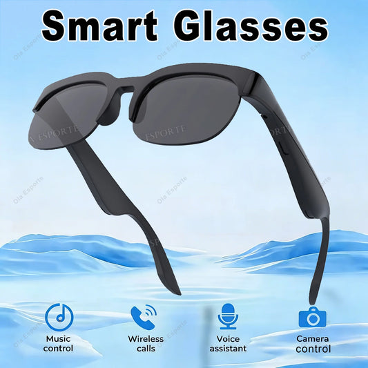 Smart Glasses Men, Women Bluetooth Calling, Music Playback, Outdoor Sports Cycling, UV-proof Sunglasses Smart Audio Glasses.