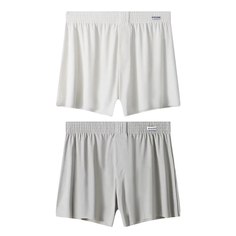 Men Arrow Shorts Ice Silk Underwear Sleepwear Boxers Shorts.