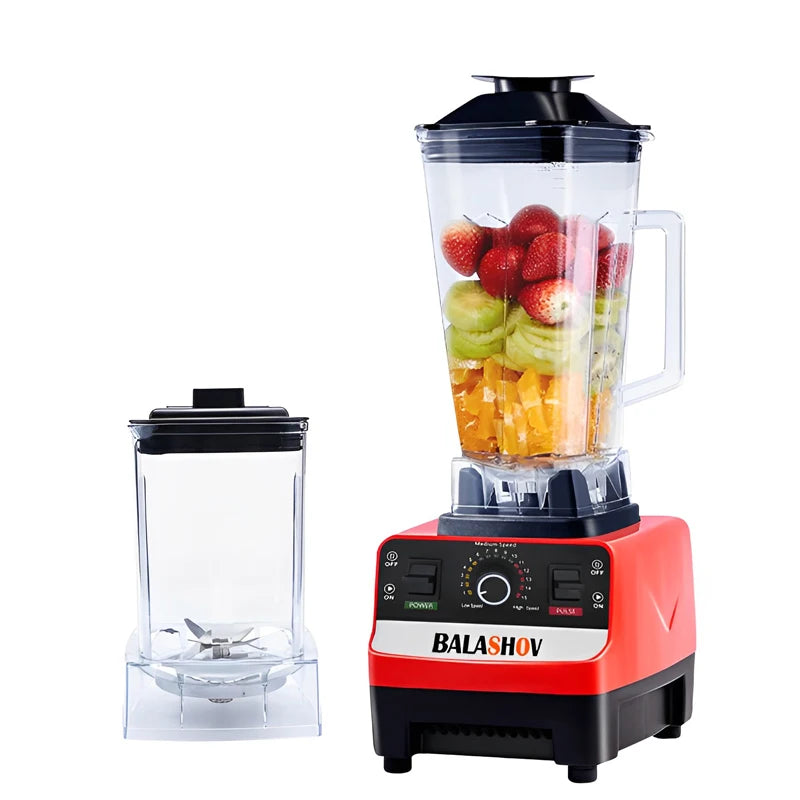 2000W Heavy Duty Commercial Blender, Stationary Mixer Food Processor.
