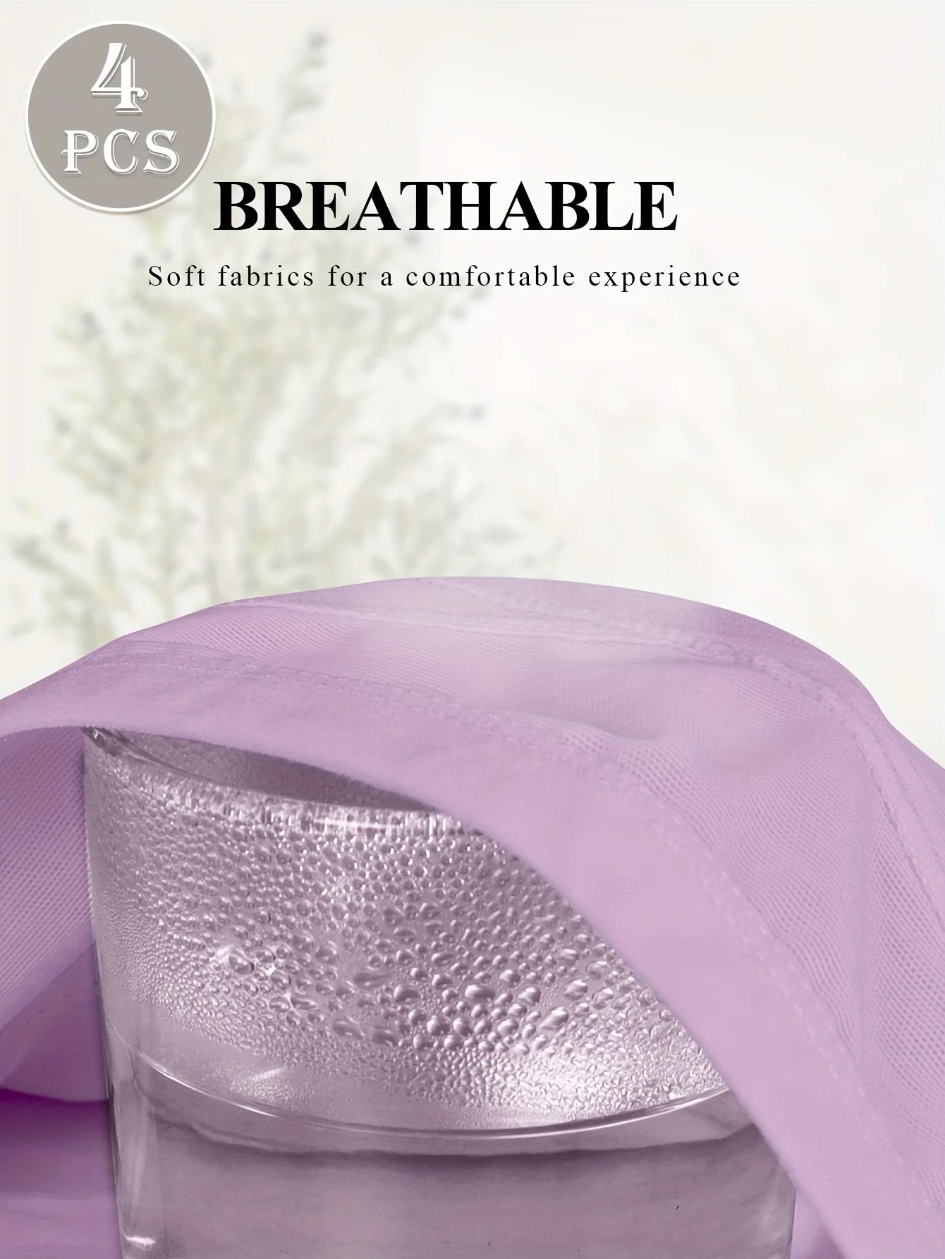 4pcs Multi Color High Waist Fat Women, Sexy Panty Tummy Control Knickers.