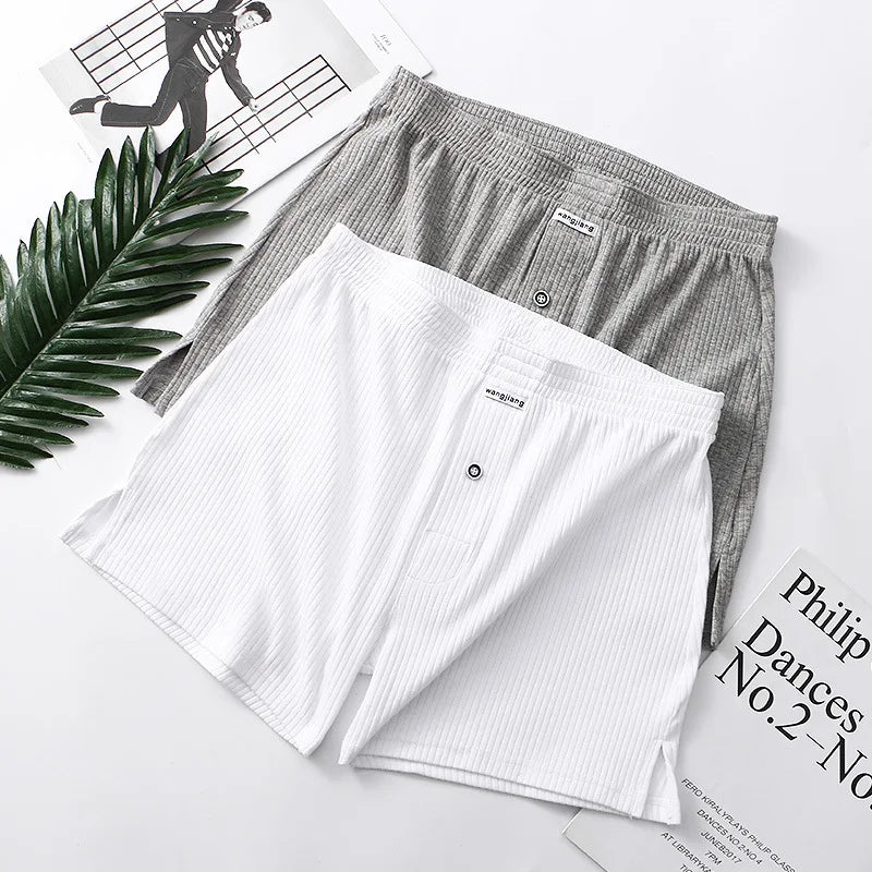 Sexy Men Cotton Boxer Briefs, Mesh Boxers Shorts.