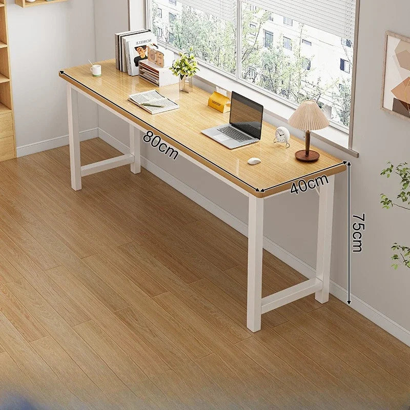 Compact Dining Table Study Desk, Narrow Space Saving Kitchen Table