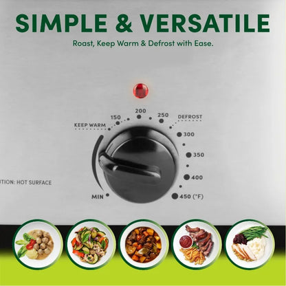 22Qt. Electric Roaster Oven with High Dome Lid