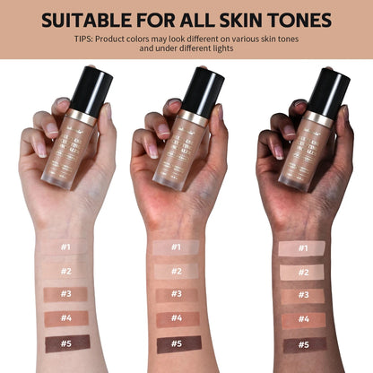 Waterproof Liquid Concealer High Coverage Oil Control Cover
