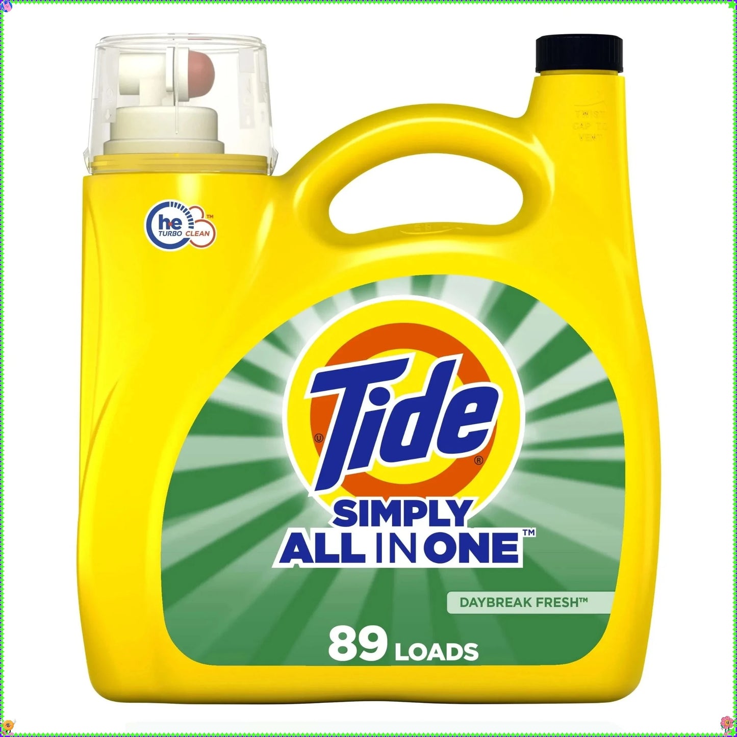 Liquid Laundry Detergent,117 oz, 89 Loads