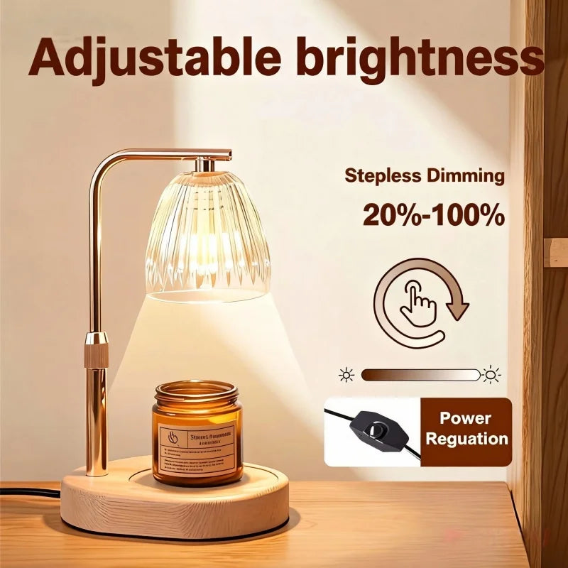 35W Candle Warmer Lamp, Aromatherapy ,Heating Lamp for Romantic Atmosphere.