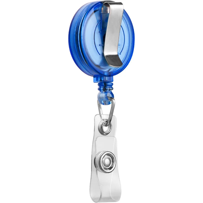 10pcs Retractable Badge Holder Clips for Nurse ID Badge, Reel with Belt Clip Doctor ID Card Chain Clips School Student Office.