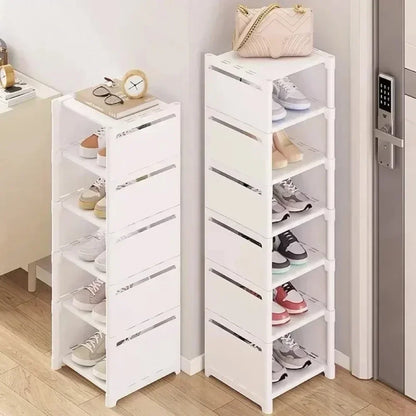 The Door Entrance Shoe Rack Multiple Layers Footwear Organizer