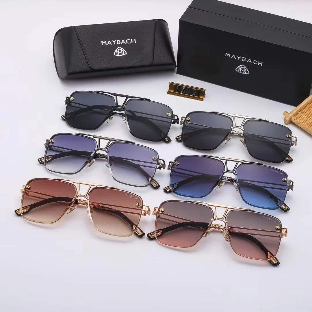 MAYBACH Luxury brand Sunglasses for Men and women, Classic High Quality UV 400 Protection.