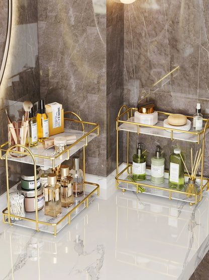 Bathroom toilet wall hanging luxury desktop storage