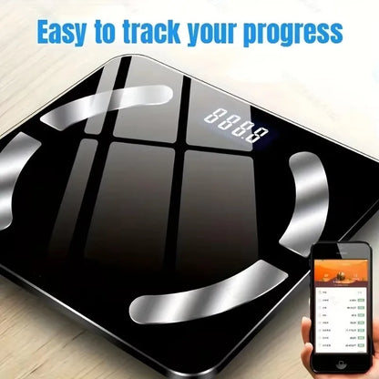 Digital Bathroom Scale with App Connectivity for Accurate Weight Measurement and Tracking