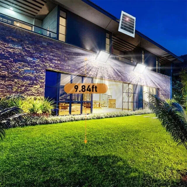 300W LED Solar Dusk To Dawn Waterproof Wall Spotlight
