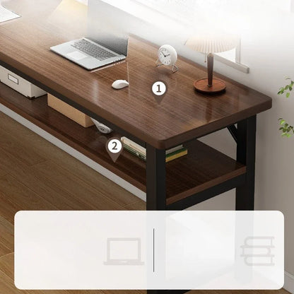 Compact Dining Table Study Desk, Narrow Space Saving Kitchen Table