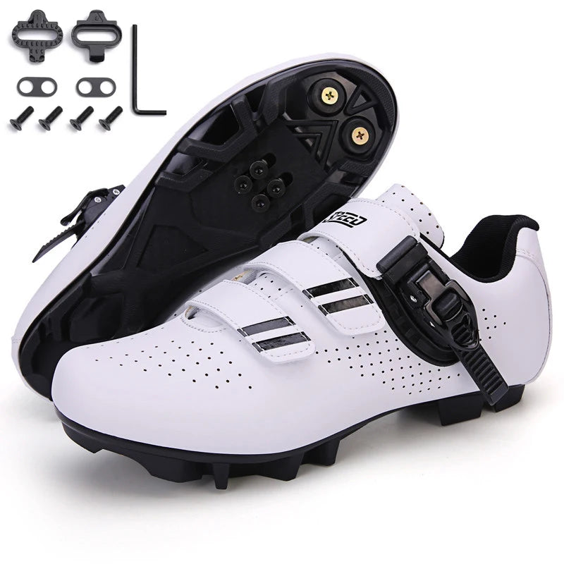 Cycling Shoes Men Sports Shoes  Flat Cleats Bicycle  Footwear