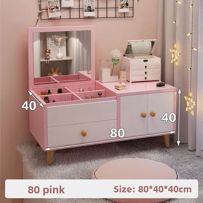 bay window dressing table makeup  cabinet