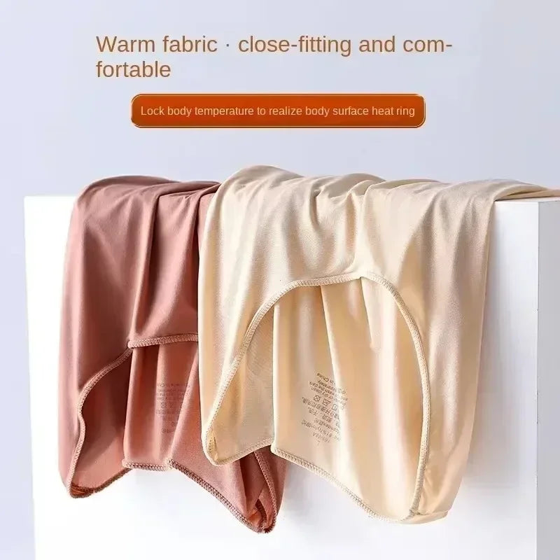 2PCS Thermal Underwear Sets for Woman Autumn Winter Long-sleeved